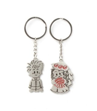 SET 2 LLAVEROS LOVERS