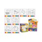 LIBRO PARA COLOREAR ACUARELAS Y PINCEL LIBRO PARA COLOREAR ACUARELAS Y PINCEL