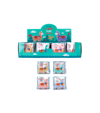 OFERTA! LOTE DE 500 BORRADORES POMPON "LLAMAS"