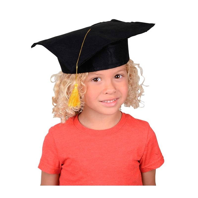 BIRRETE GRADUACIÓN ELÁSTICO TALLA NIÑOS BIRRETE GRADUACIÓN ELÁSTICO TALLA NIÑOS