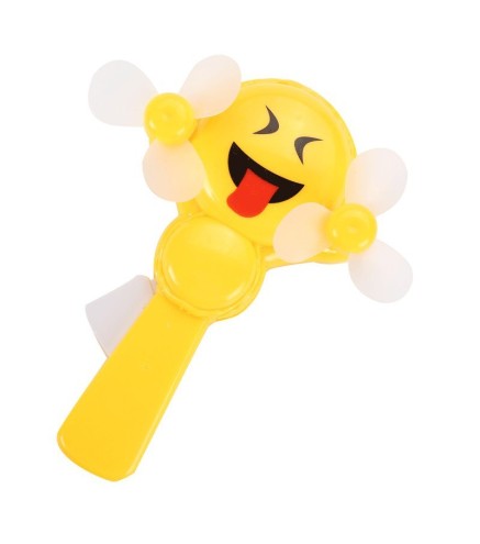 OFERTA! LOTE DE 500 VENTILADORES DE MANO EMOTICONOS