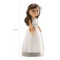 FIGURA TARTA COMUNIÓN NIÑA ACCESORIOS 13 CM