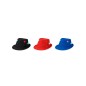 SOMBRERO CON LUCES LED FIESTA ROJO