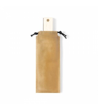 ARMÓNICA DE MADERA CON FUNDA DE REGALO