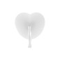 PAY PAY PAI PAI PAPEL CORAZÓN BLANCO