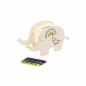 HUCHA MADERA PARA COLOREAR CON 5 CERAS