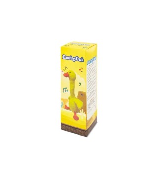 PATO BAILARIN Y CANTARIN EN CAJA REGALO