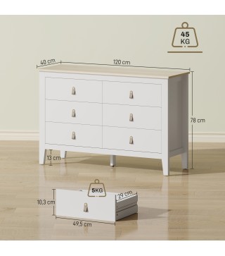 Cómoda para Dormitorio