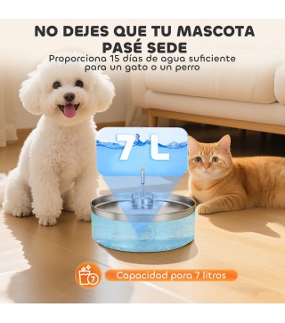 Fuente Agua Mascotas