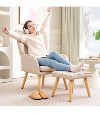 Sillón con Reposapiés