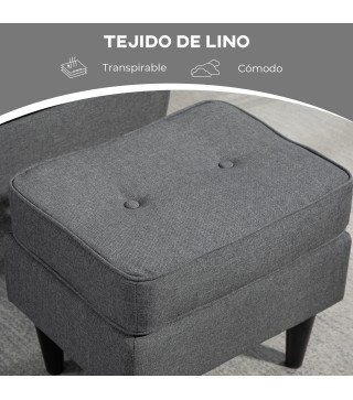 Sillón con Reposapiés