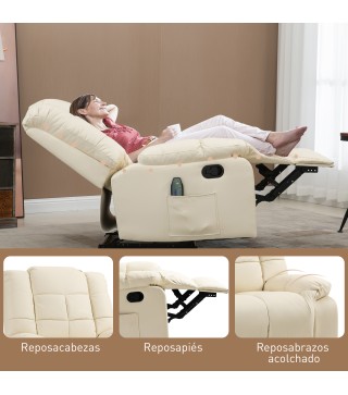 Sillón Masaje Reclinable