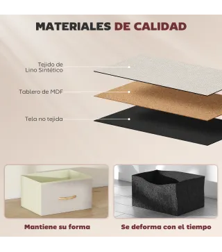 Cajonera de Tela