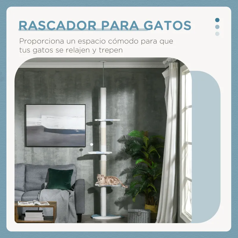 Árbol para Gatos de Suelo Árbol para Gatos de Suelo