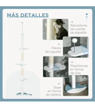 Árbol para Gatos de Suelo