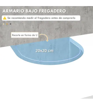 Mueble para Debajo del Lavabo