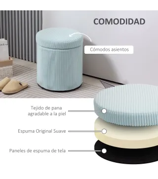 Puff Almacenaje Baúl