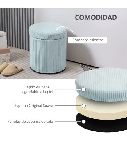 Puff Almacenaje Baúl