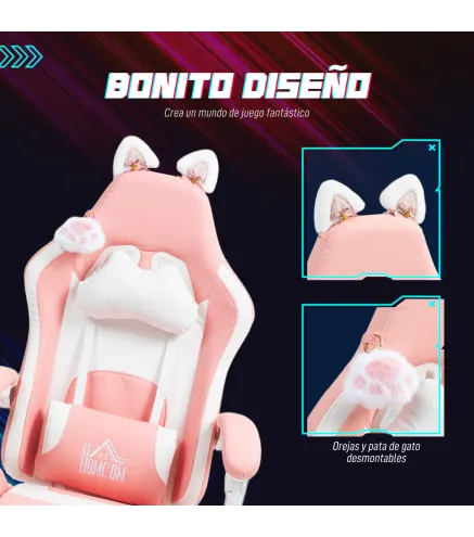 Silla Gaming con Orejas
