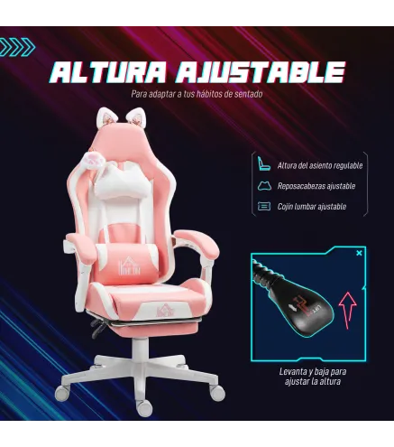 Silla Gaming con Orejas