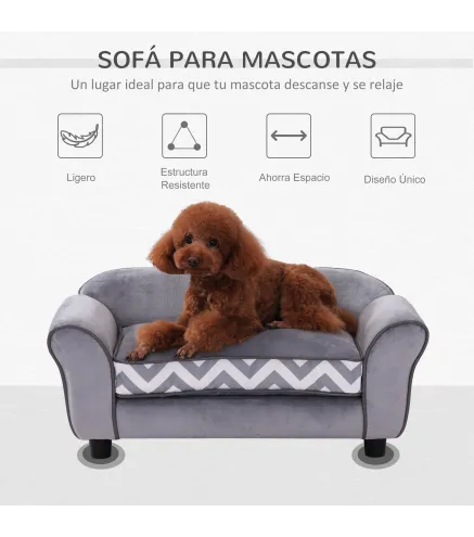 Sofá para Mascotas con Patas