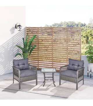 Conjunto de Muebles de Ratán