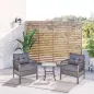 Conjunto de Muebles de Ratán Conjunto de Muebles de Ratán