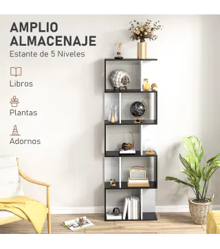 Estantería Librería de 5 Niveles