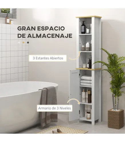 Mueble Auxiliar de Baño Columna