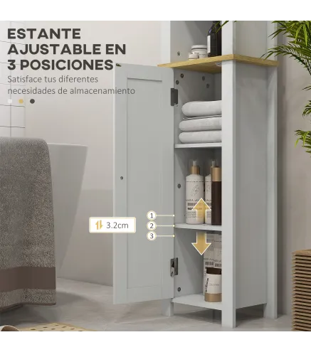Mueble Auxiliar de Baño Columna