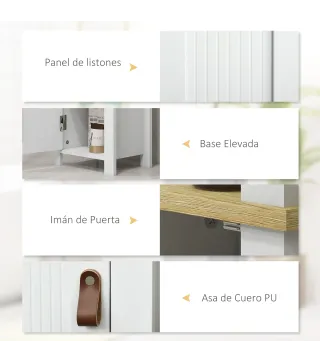 Mueble Auxiliar de Baño Columna