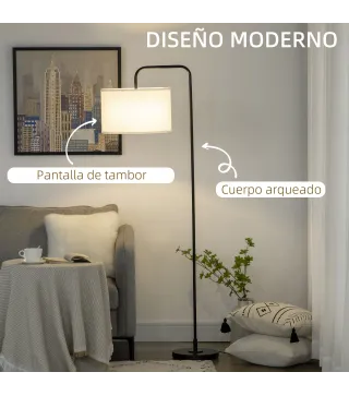 Lámpara de Pie Moderna