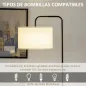 Lámpara de Pie Moderna Lámpara de Pie Moderna