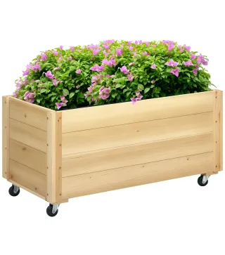 Jardinera con Ruedas