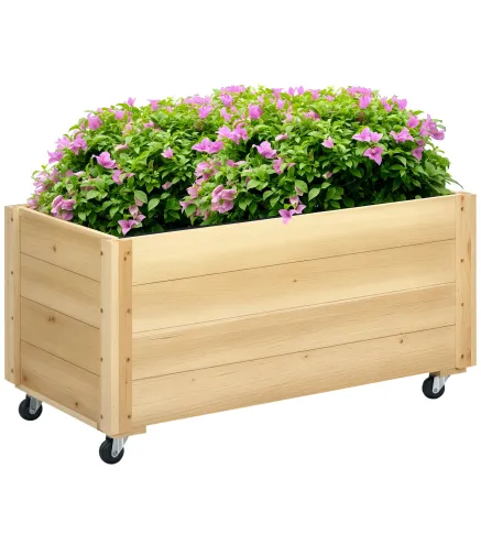 Jardinera con Ruedas