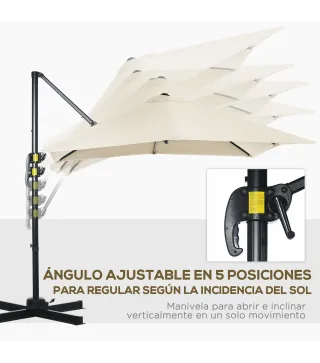 Sombrilla de Jardín