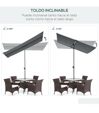 Sombrilla de Jardín