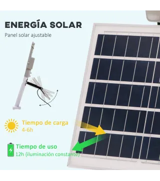 Luz Solar Exterior