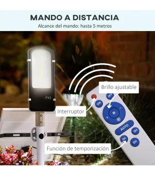 Luz Solar Exterior