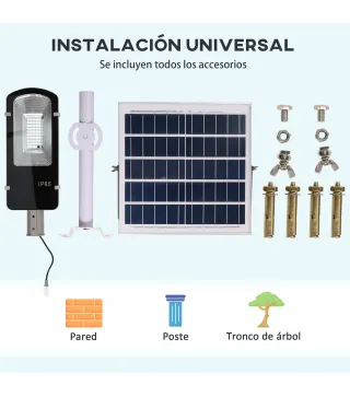 Luz Solar Exterior