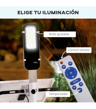 Luz Solar Exterior