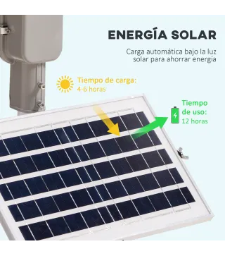 Luz Solar Exterior