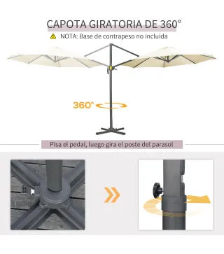 Sombrilla de Jardín