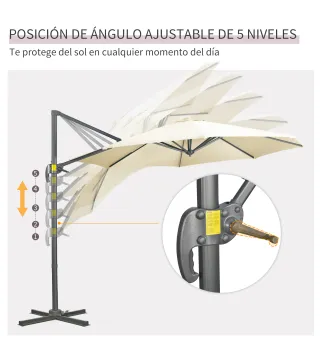 Sombrilla de Jardín