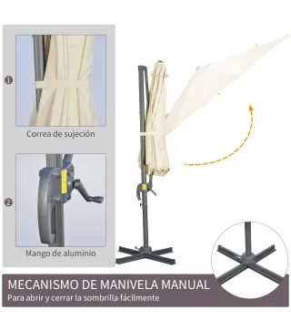 Sombrilla de Jardín