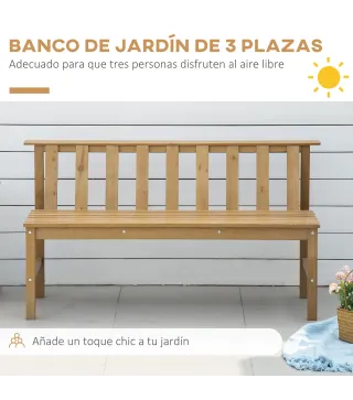 Banco de Jardín
