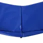 Cubierta de Protección Acolchada para Cama Elástica Borde de Seguridad para Trampolines con Diámetro Ø244 cm Azul