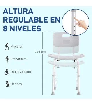 Silla de Ducha