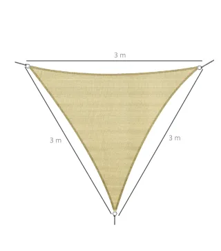 Toldo Vela Triangular