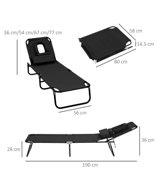 Tumbona Plegable